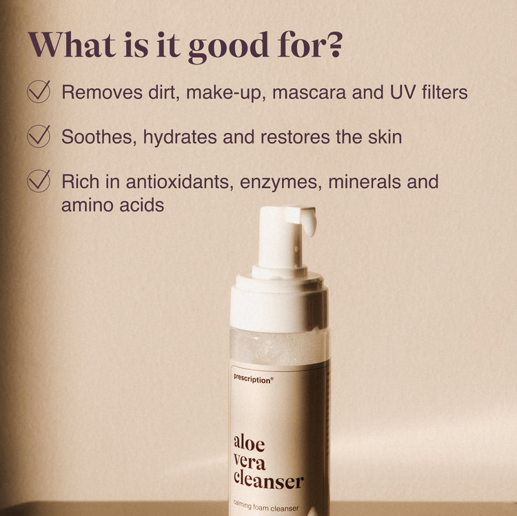 Schone en frisse huid na gebruik van Aloe Vera Cleanser – geen trekkerig gevoel