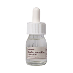 Prescription Skincare Hyaluronic Acid 5% + DMAE 1% flesje met pipet, hydraterende active