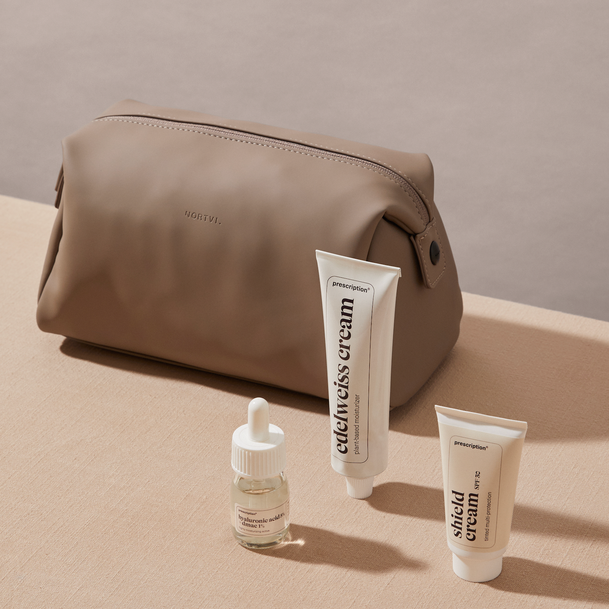 Prescription x NORTVI Skin Care Travel Kit