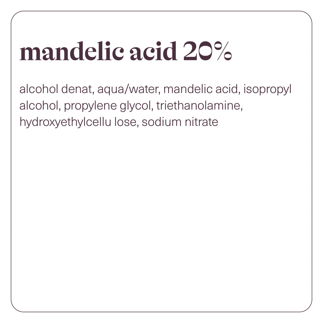 Mandelic Acid 20% - 25ml